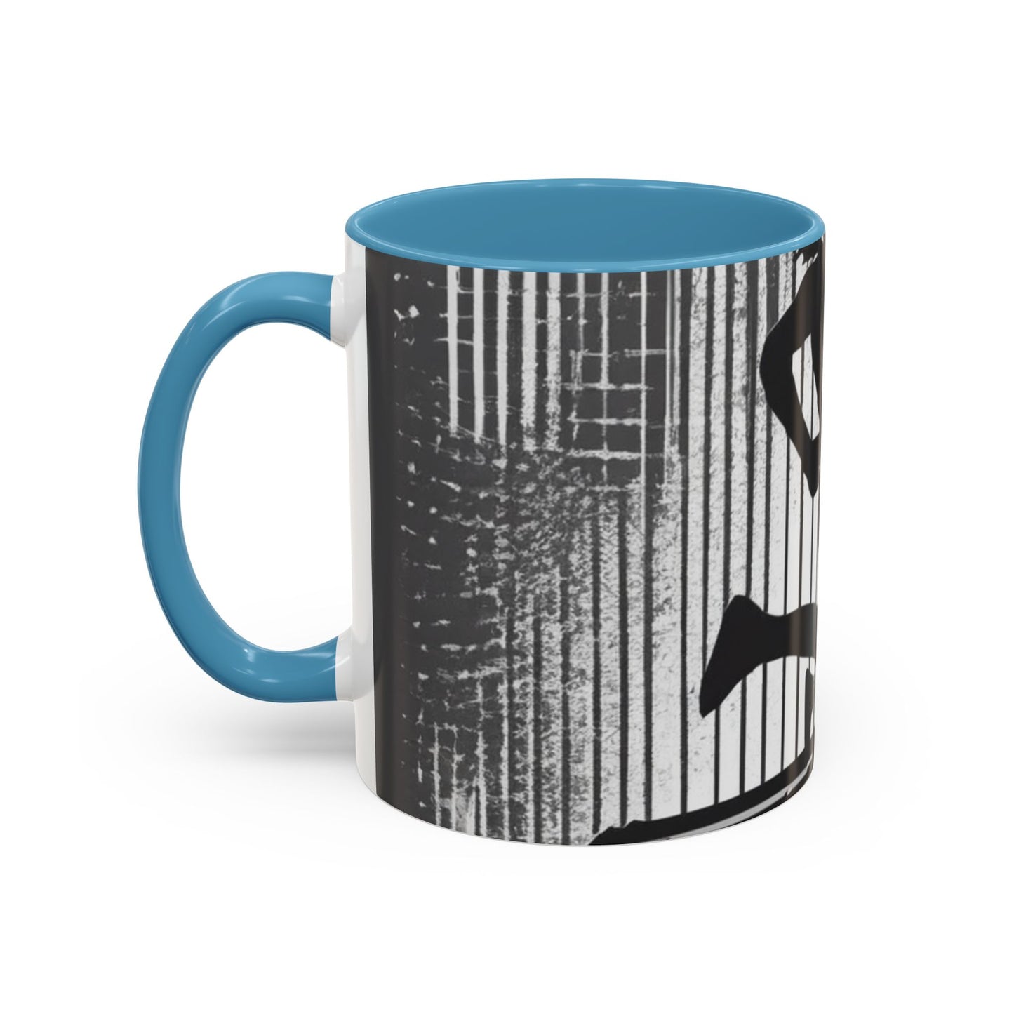 boostlete-am-crew-scene-hurdler-halftone-badge-0956 — Accent Mug 11/15oz