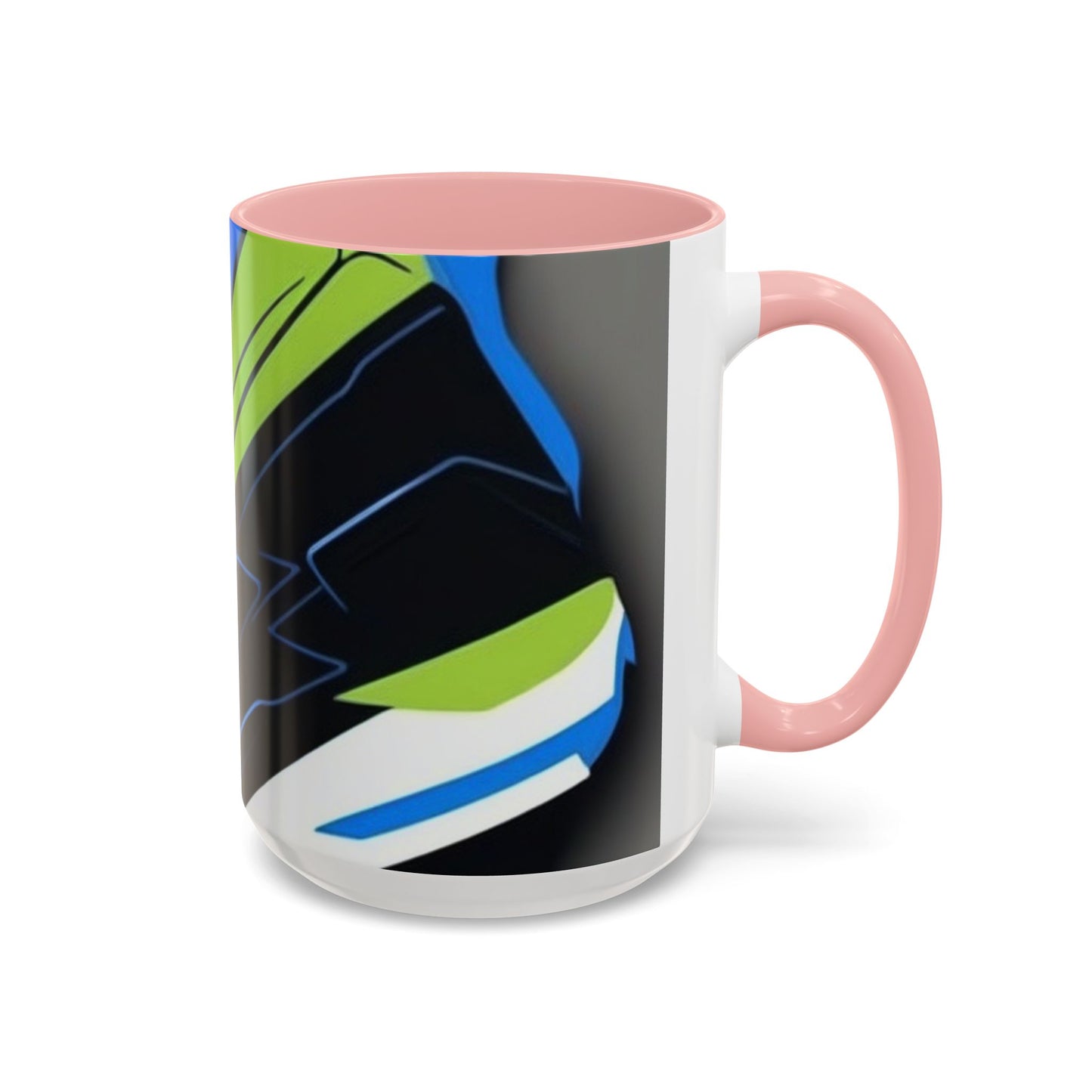 boostlete-quiet-power-icon-sneaker-duotone-paper-0066 — Accent Mug 11oz/15oz