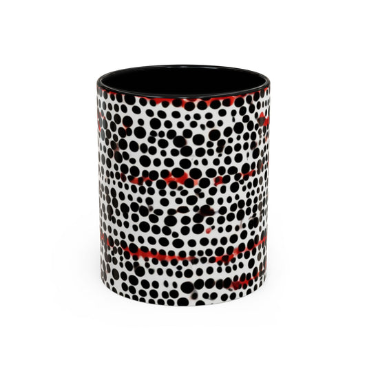 boostlete-rise-grind-pattern-dotted-badge-0139 — Accent Mug 11oz/15oz
