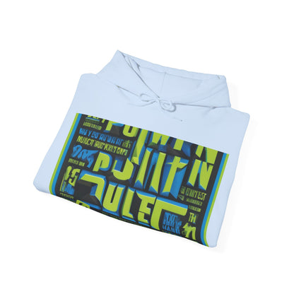 boostlete-am-crew-type-power-in-quiet-arc-paper-1481 — Unisex Heavy Blend Hoodie (G18500)