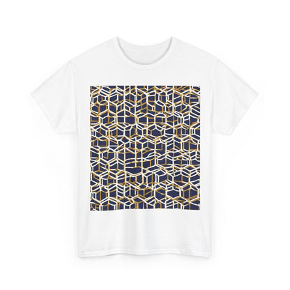 boostlete-am-crew-pattern-hex-industrial-0131 — Unisex Heavy Cotton Tee (Gildan 5000)
