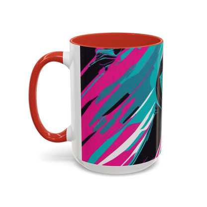boostlete-mile-by-mile-scene-sprinter-motion-modern-0828 — Accent Mug 11/15oz