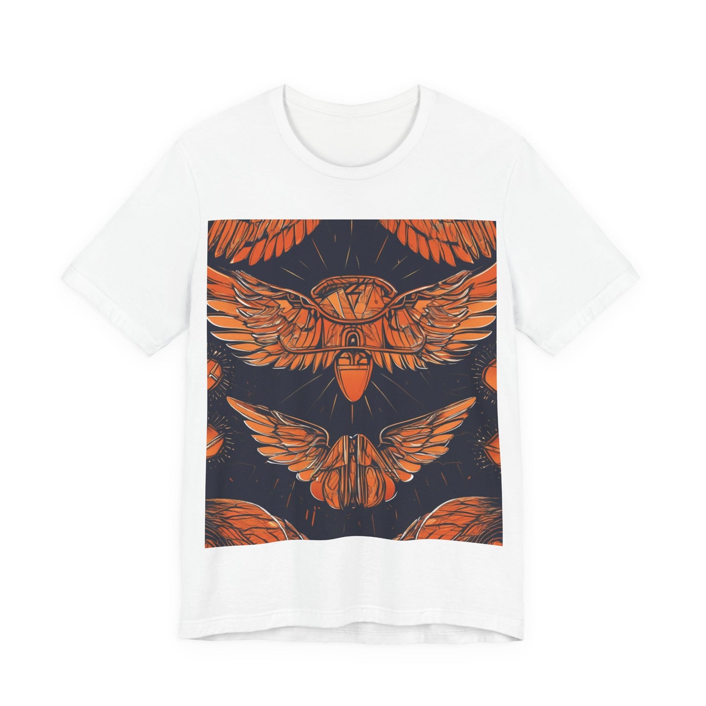 boostlete-field-day-icon-wings-soft-geometric-0298 — Unisex Jersey Short Sleeve (B+C 3001)