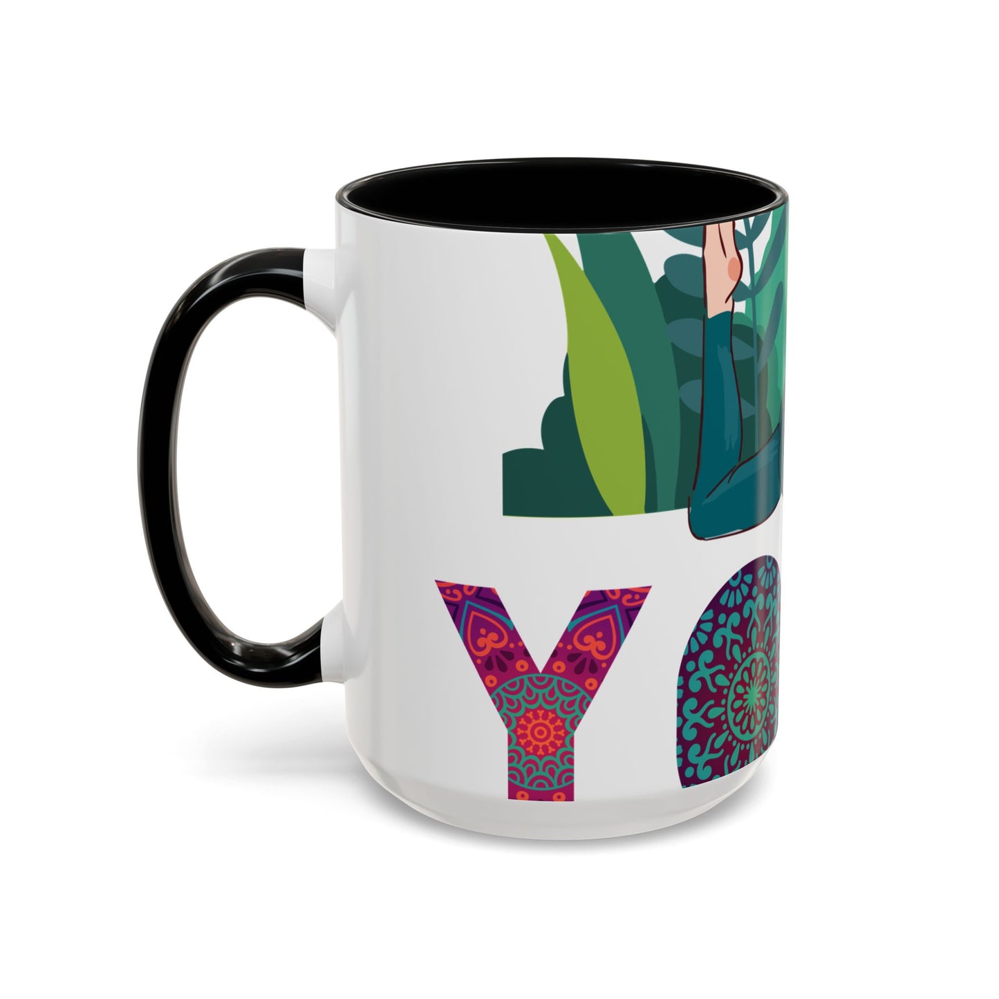 Yoga (41) — Accent Mug 11oz/15oz