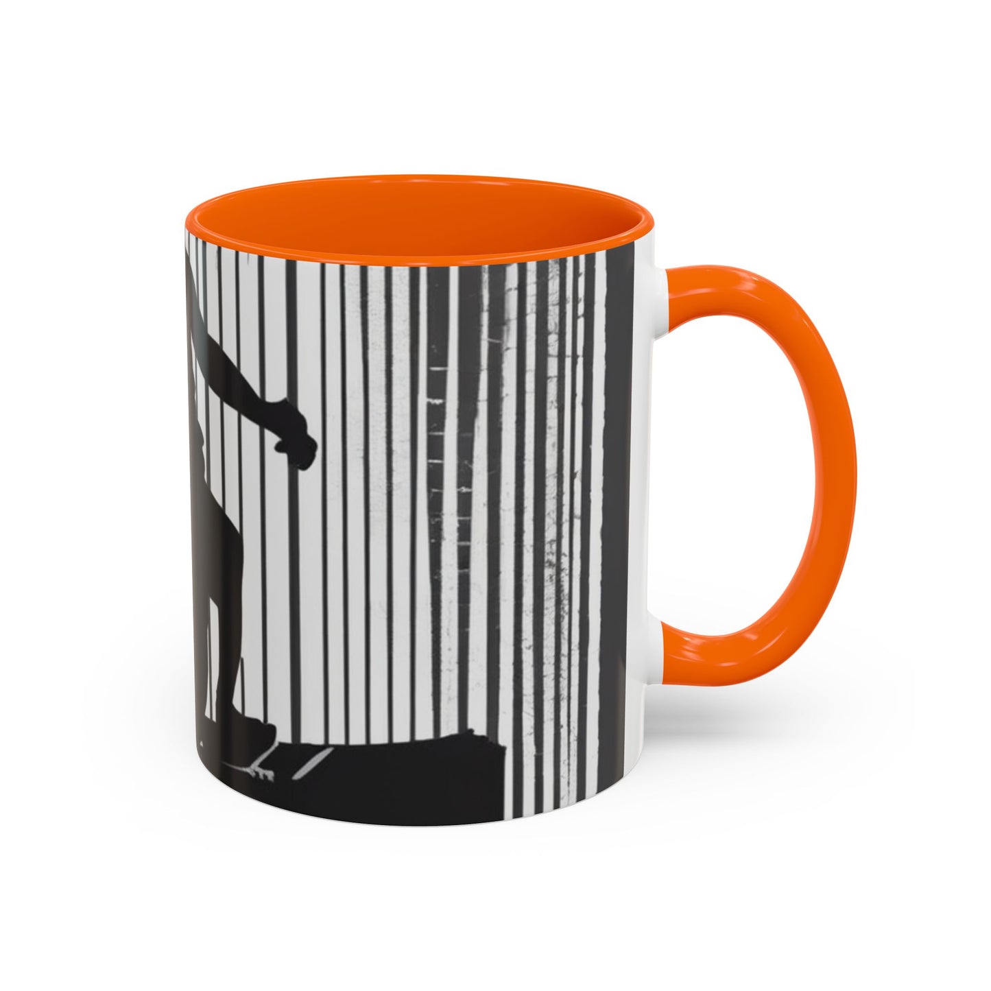 boostlete-am-crew-scene-hurdler-halftone-badge-0956 — Accent Mug 11/15oz