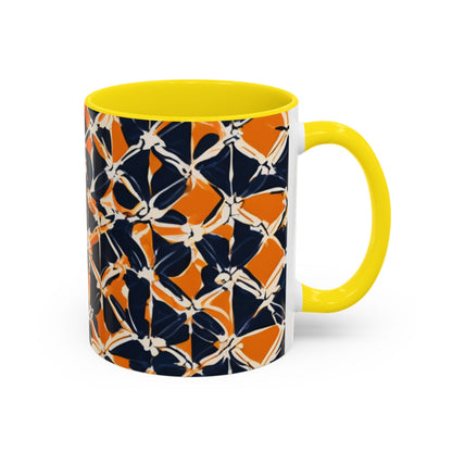 boostlete-headspace-pattern-plate-number-badge-0387 — Accent Mug 11/15oz