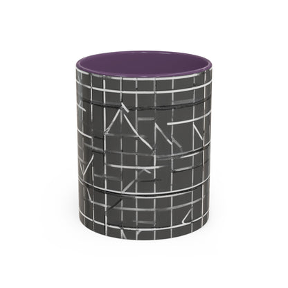 boostlete-rise-grind-pattern-plate-number-monoline-0291 — Accent Mug 11/15oz