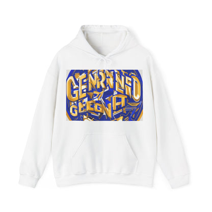 boostlete-pr-season-type-earned-not-given-badge-isometric-0105 — Unisex Heavy Blend Hooded Sweatshirt (Gildan)