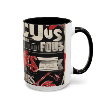 boostlete-mile-by-mile-type-focus-over-feelings-split-retro-0841 — Accent Mug 11/15oz