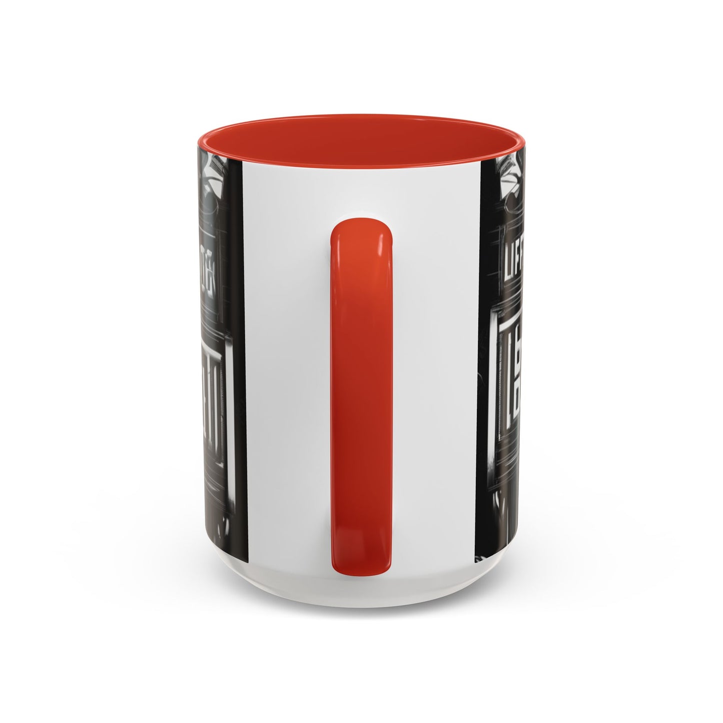 boostlete-am-crew-type-lift-the-standard-banner-engraved-0665 — Accent Mug 11/15oz