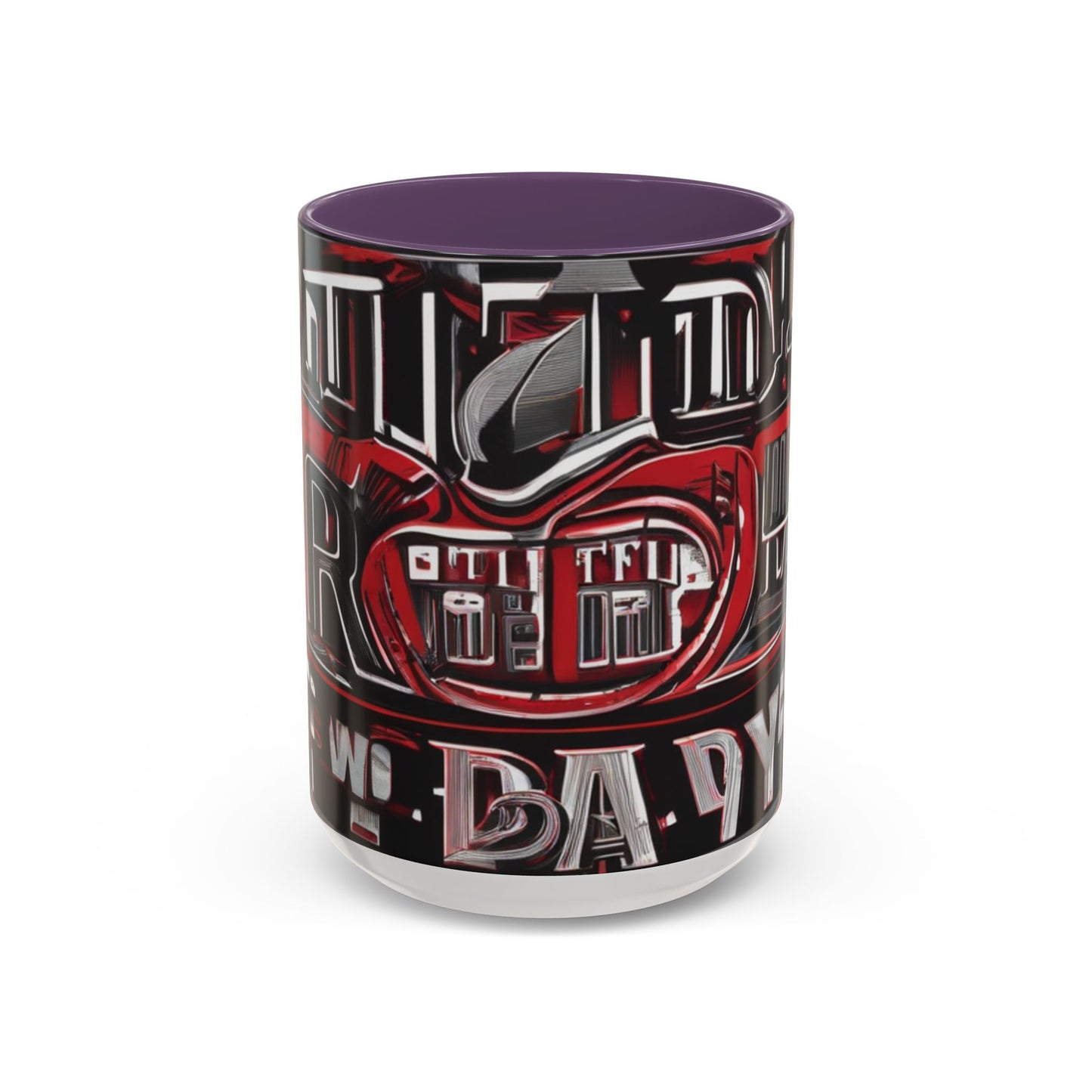 boostlete-boost-mode-type-win-the-day-outline-over-solid-monoline-0477 — Accent Mug 11/15oz