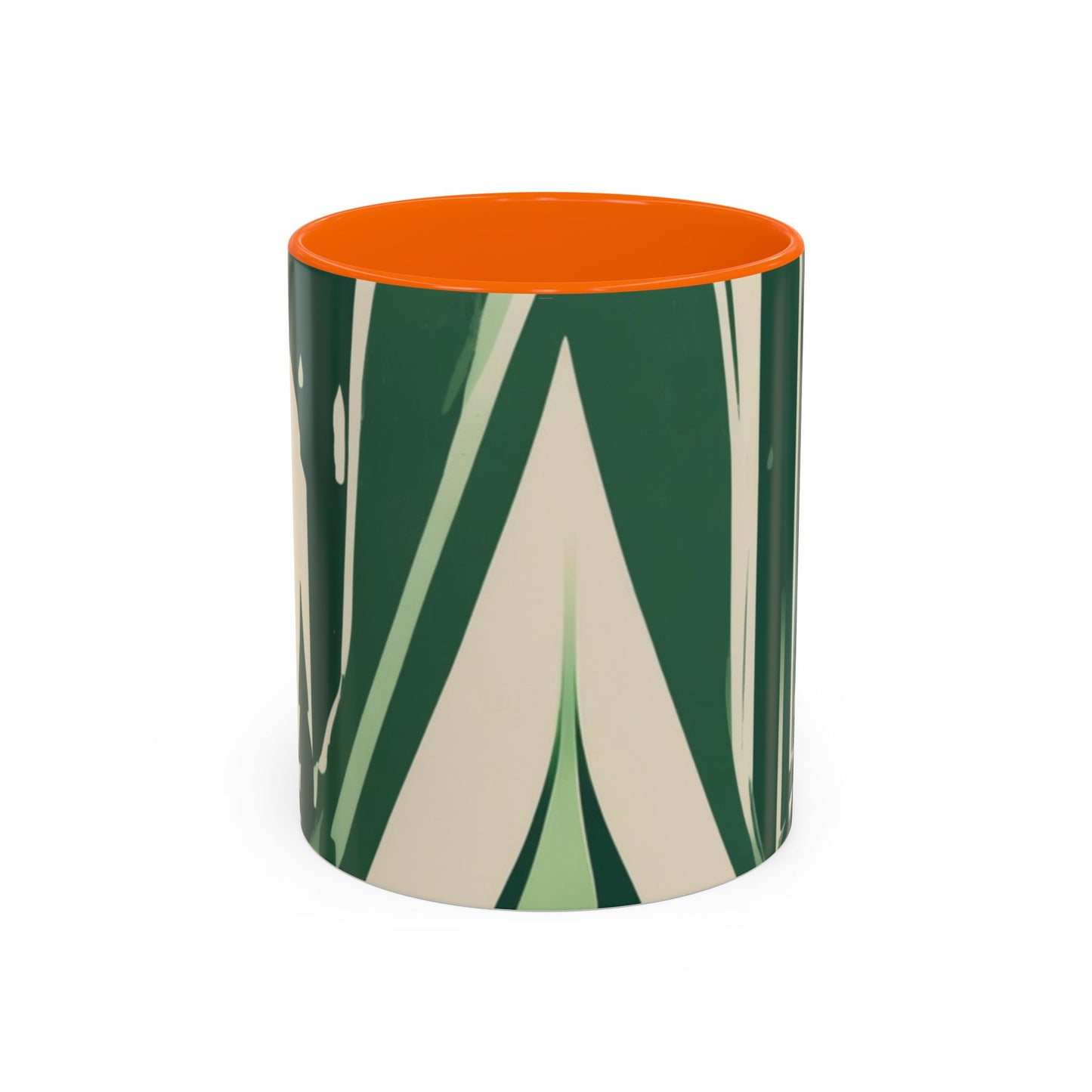 boostlete-quiet-power-icon-water-glitch-retro-0186 — Accent Mug 11oz/15oz