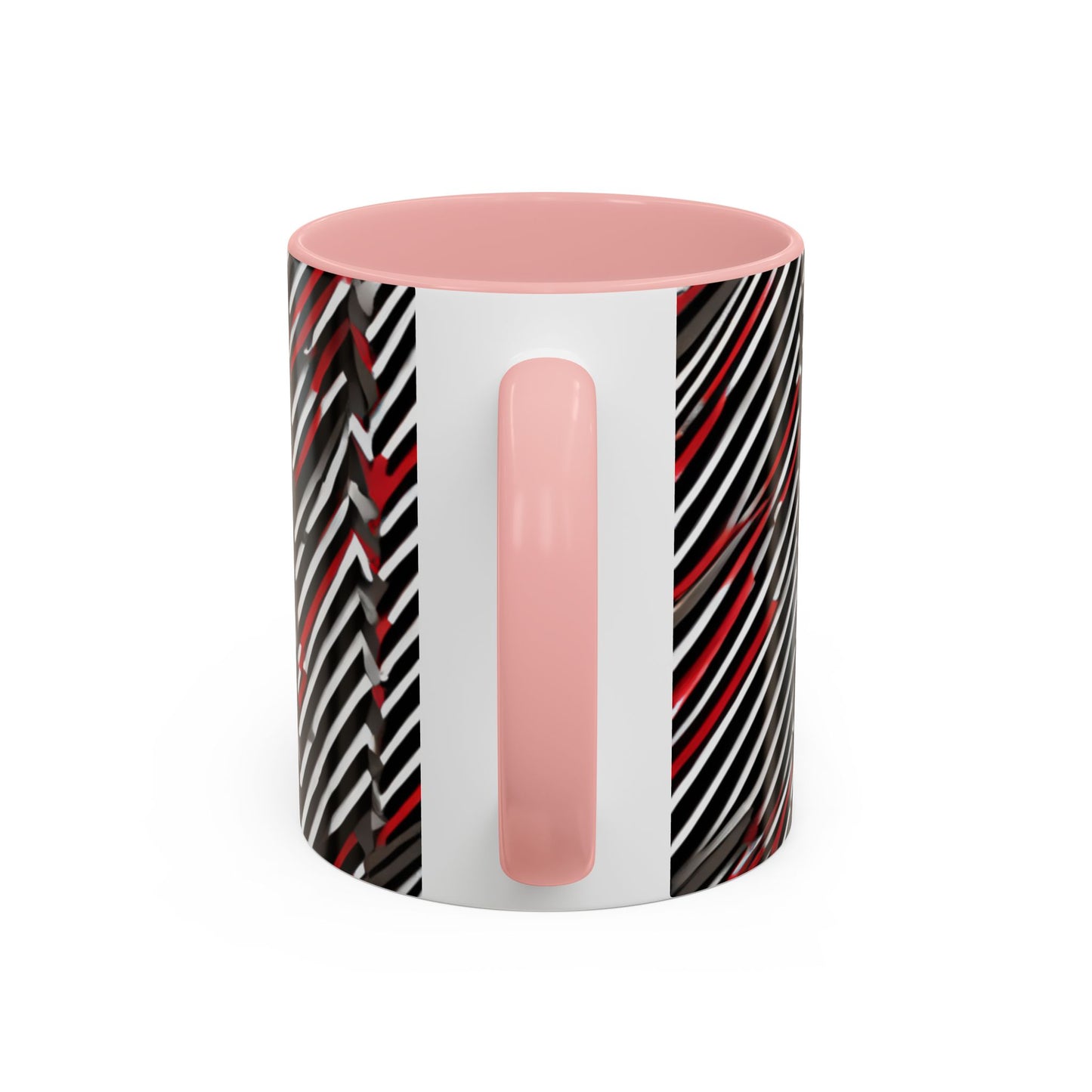 boostlete-field-day-pattern-diagonal-paper-0287 — Accent Mug 11oz/15oz