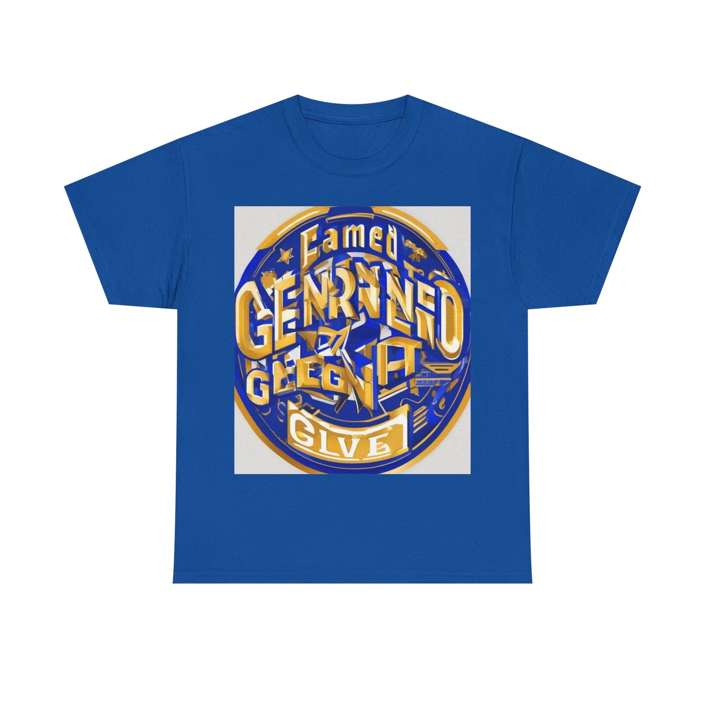 boostlete-pr-season-type-earned-not-given-badge-isometric-0105 — Unisex Heavy Cotton Tee (Gildan 5000)