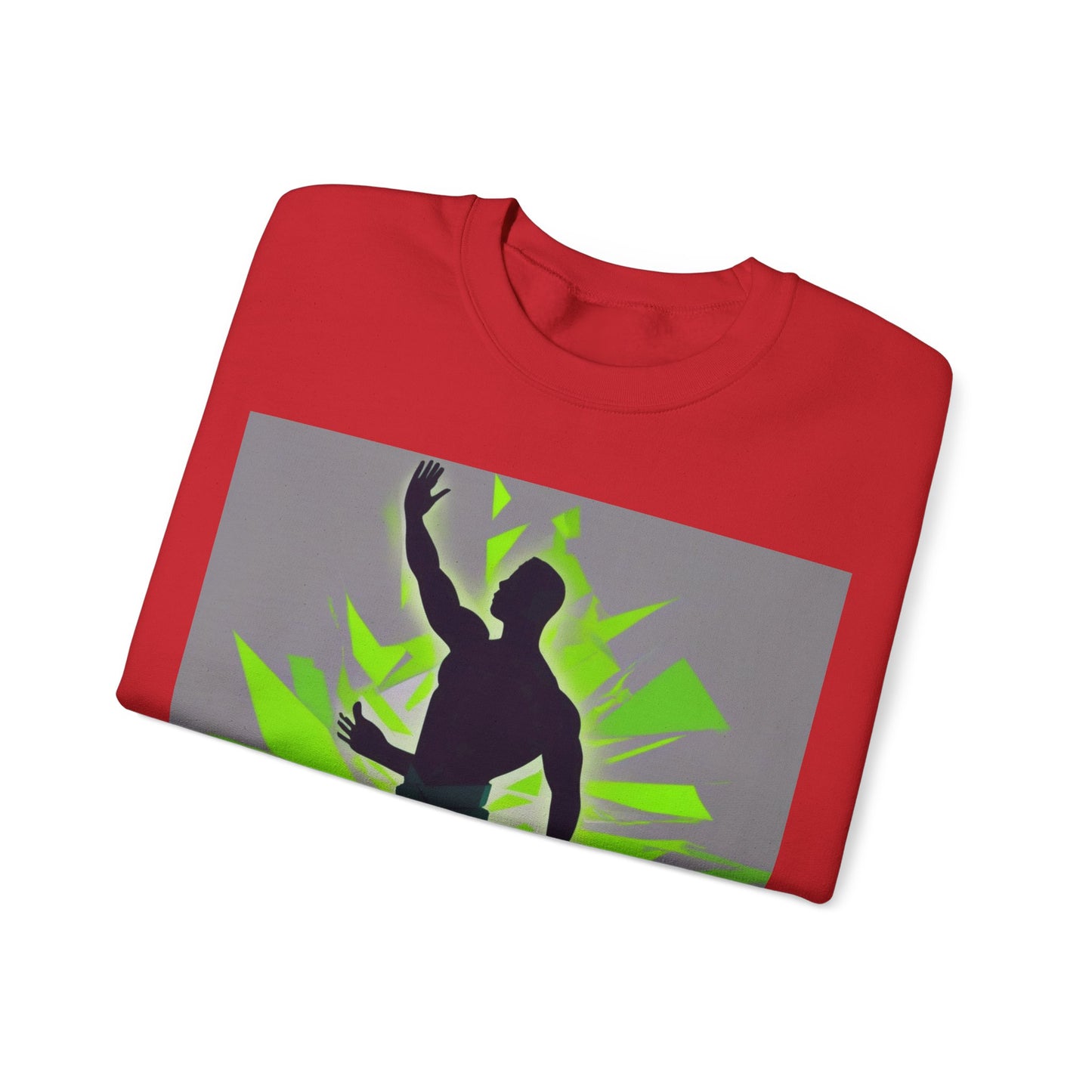 boostlete-mile-by-mile-scene-yogi-offset-isometric-0972 — Unisex Heavy Blend Crewneck (G18000)
