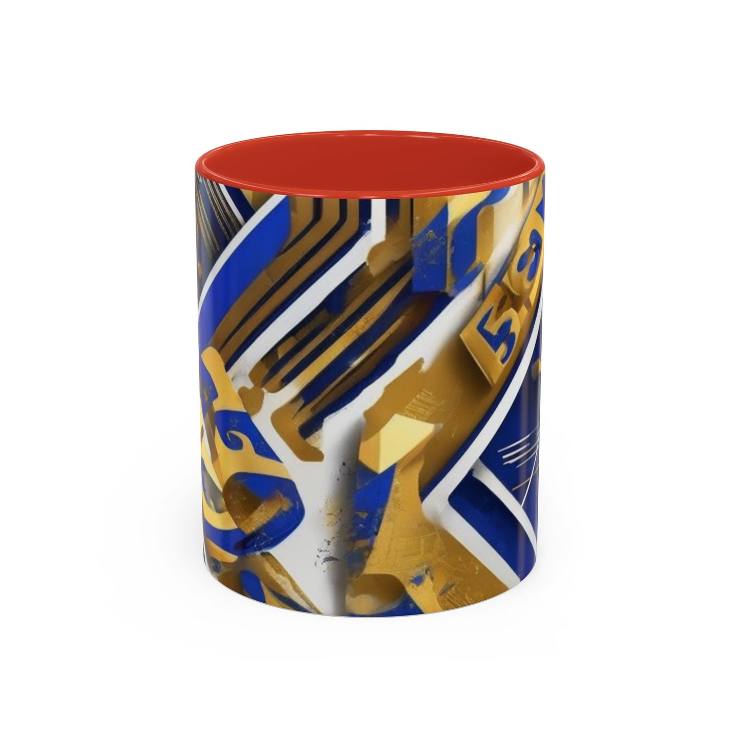 boostlete-am-crew-type-progress-beats-perfect-diagonal-modern-0209 — Accent Mug 11oz/15oz