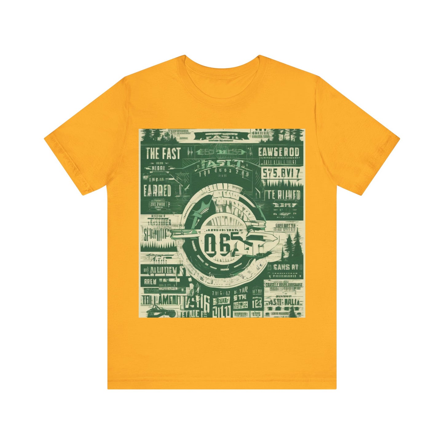 boostlete-mile-by-mile-type-fast-is-earned-big-blueprint-0041 — Unisex Jersey Short Sleeve (B+C 3001)