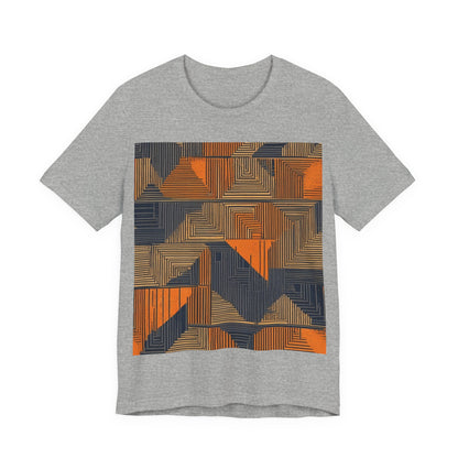 boostlete-field-day-pattern-stair-steps-geometric-0055 — Unisex Jersey Short Sleeve (B+C 3001)