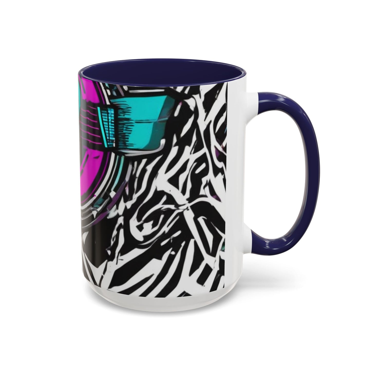 boostlete-boost-mode-type-again-badge-monoline-0293 — Accent Mug 11oz/15oz
