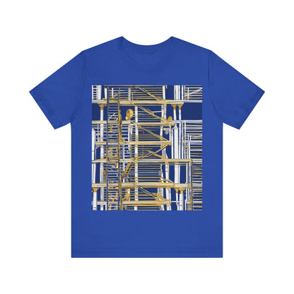 boostlete-rise-grind-icon-ladder-high-engraved-0238 — Unisex Jersey Short Sleeve (B+C 3001)