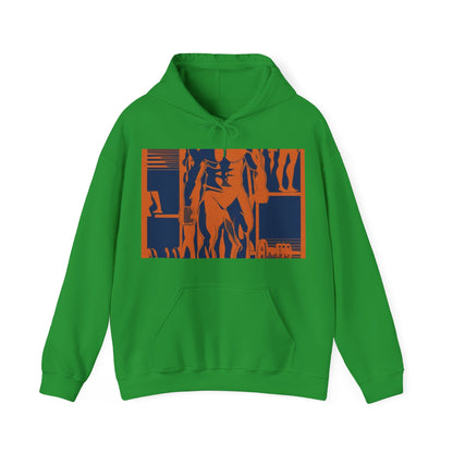 boostlete-rise-grind-scene-deadlift-3d-paper-0812 — Unisex Heavy Blend Hoodie (G18500)