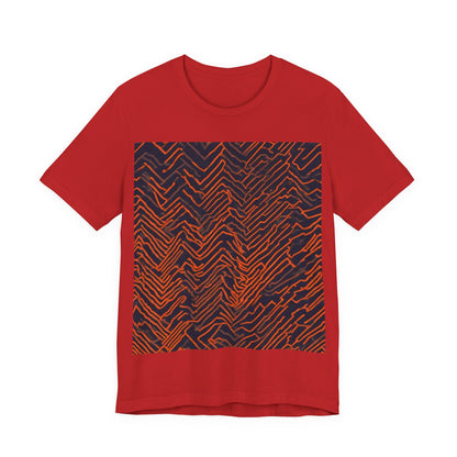 boostlete-field-day-pattern-ekg-modern-0087 — Unisex Jersey Short Sleeve (B+C 3001)