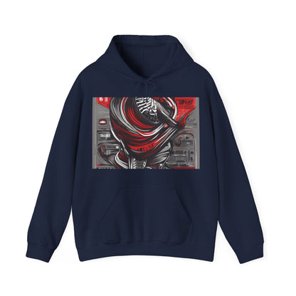 boostlete-field-day-type-chase-capacity-big-monoline-0813 — Unisex Heavy Blend Hoodie (G18500)