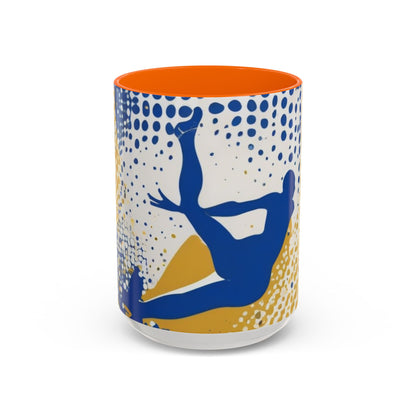 boostlete-field-day-icon-swimmer-halftone-paper-0246 — Accent Mug 11oz/15oz