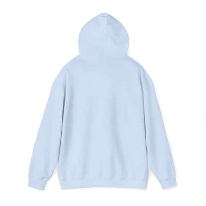 boostlete-am-crew-pattern-barcode-athletic-0911 — Unisex Heavy Blend Hoodie (G18500)