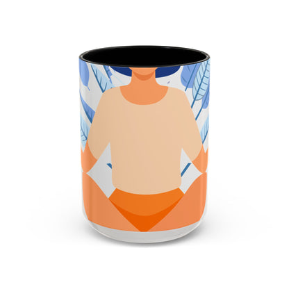 Yoga (100) — Accent Mug 11oz/15oz