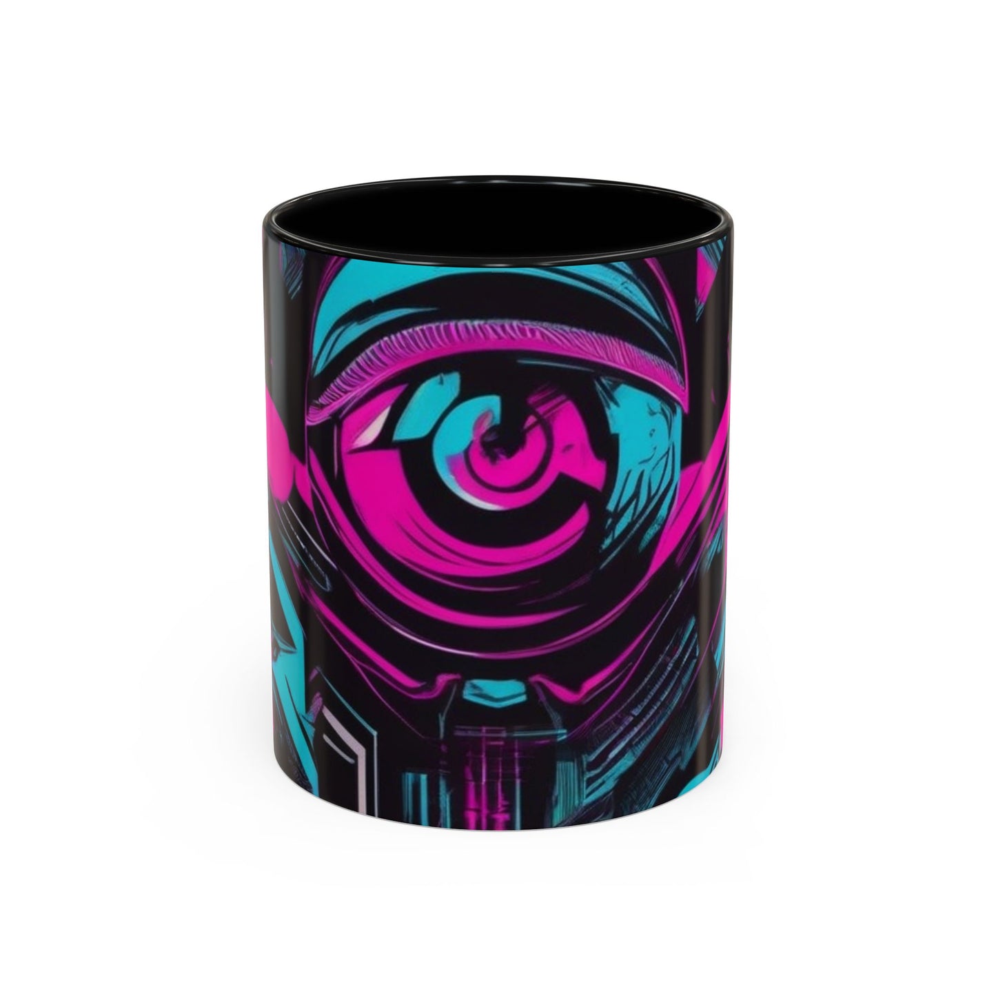 boostlete-iron-intent-type-eyes-up-forward-big-line-art-0065 — Accent Mug 11oz/15oz