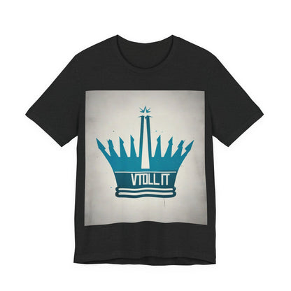 boostlete-am-crew-icon-crown-matte-industrial-0058 — Unisex Jersey Short Sleeve (B+C 3001)