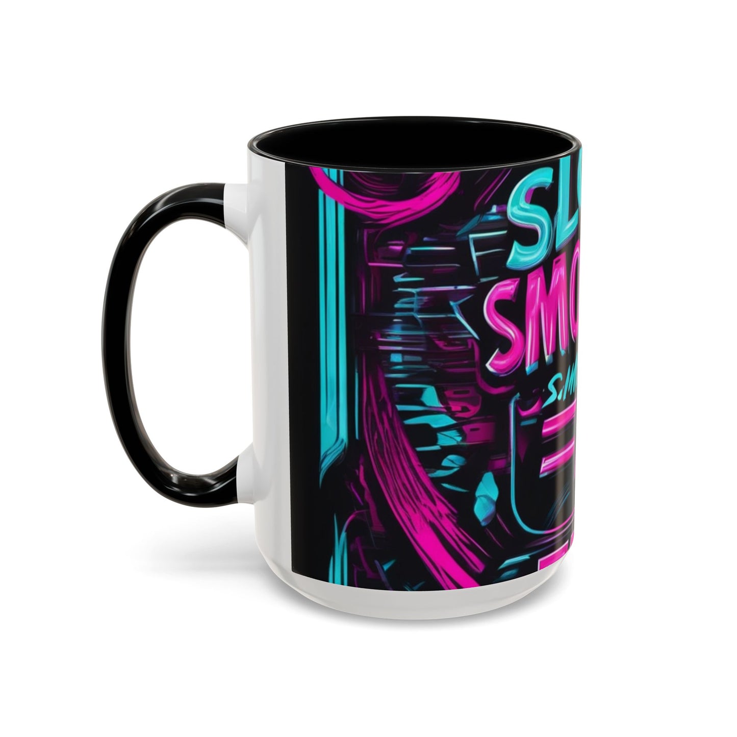 boostlete-recovery-progress-type-slow-is-smooth-smooth-is-fast-banner-engraved-0181 — Accent Mug 11oz/15oz