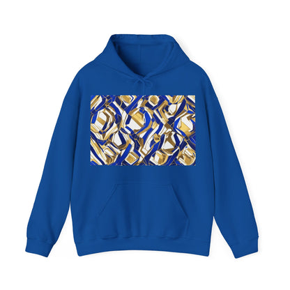 boostlete-boost-mode-pattern-hex-athletic-0611 — Unisex Heavy Blend Hoodie (G18500)