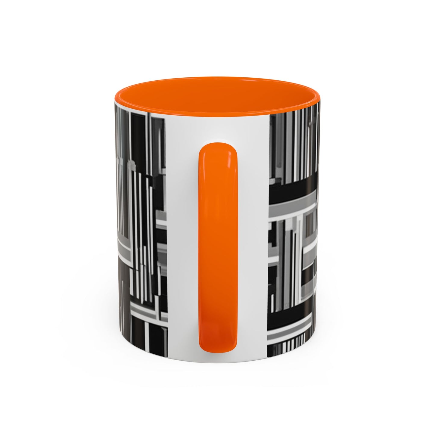 boostlete-recovery-progress-pattern-barcode-isometric-1023 — Accent Mug 11/15oz
