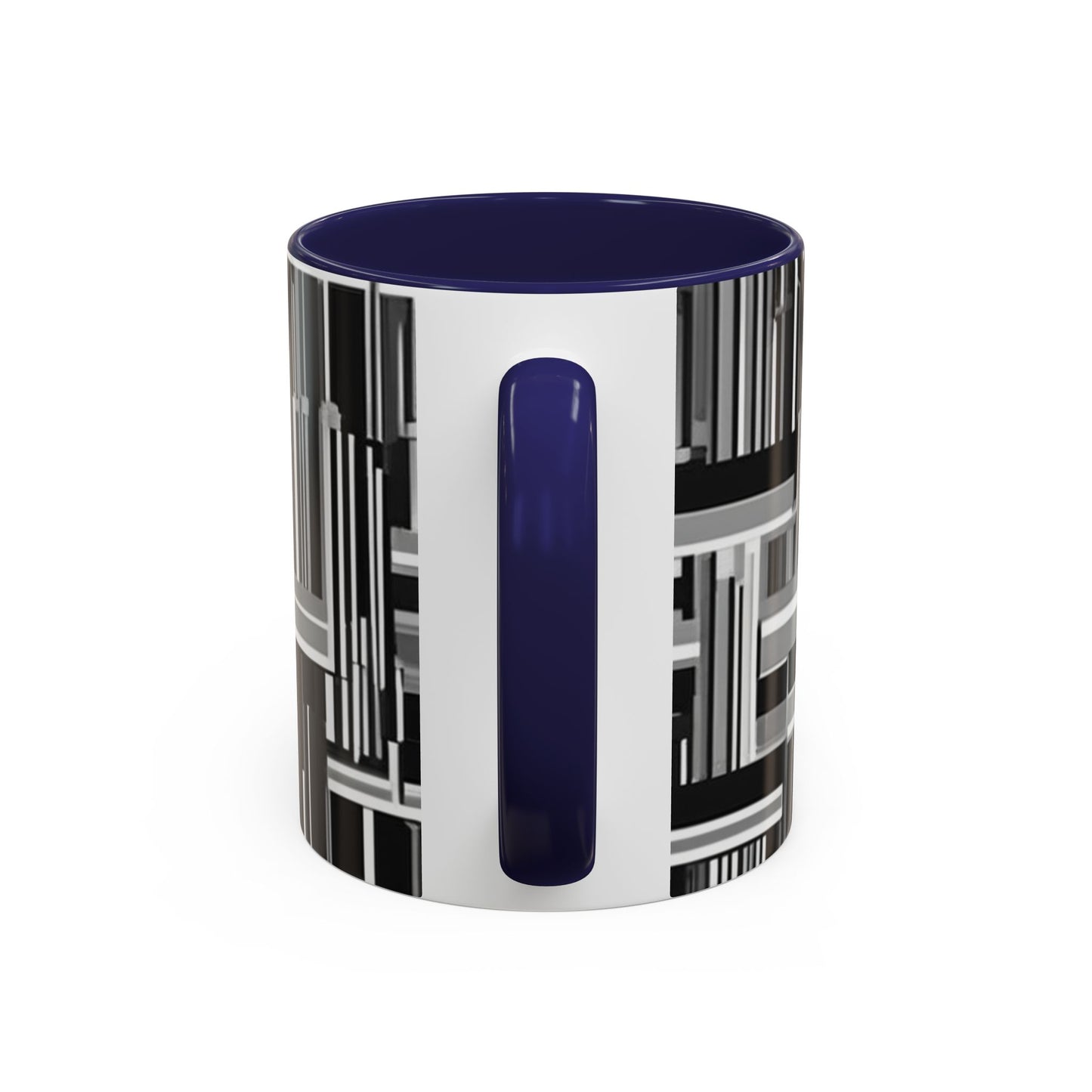 boostlete-recovery-progress-pattern-barcode-isometric-1023 — Accent Mug 11/15oz