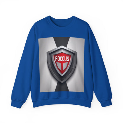boostlete-mile-by-mile-icon-shield-soft-paper-0114 — Unisex Heavy Blend Crewneck Sweatshirt (Gildan)