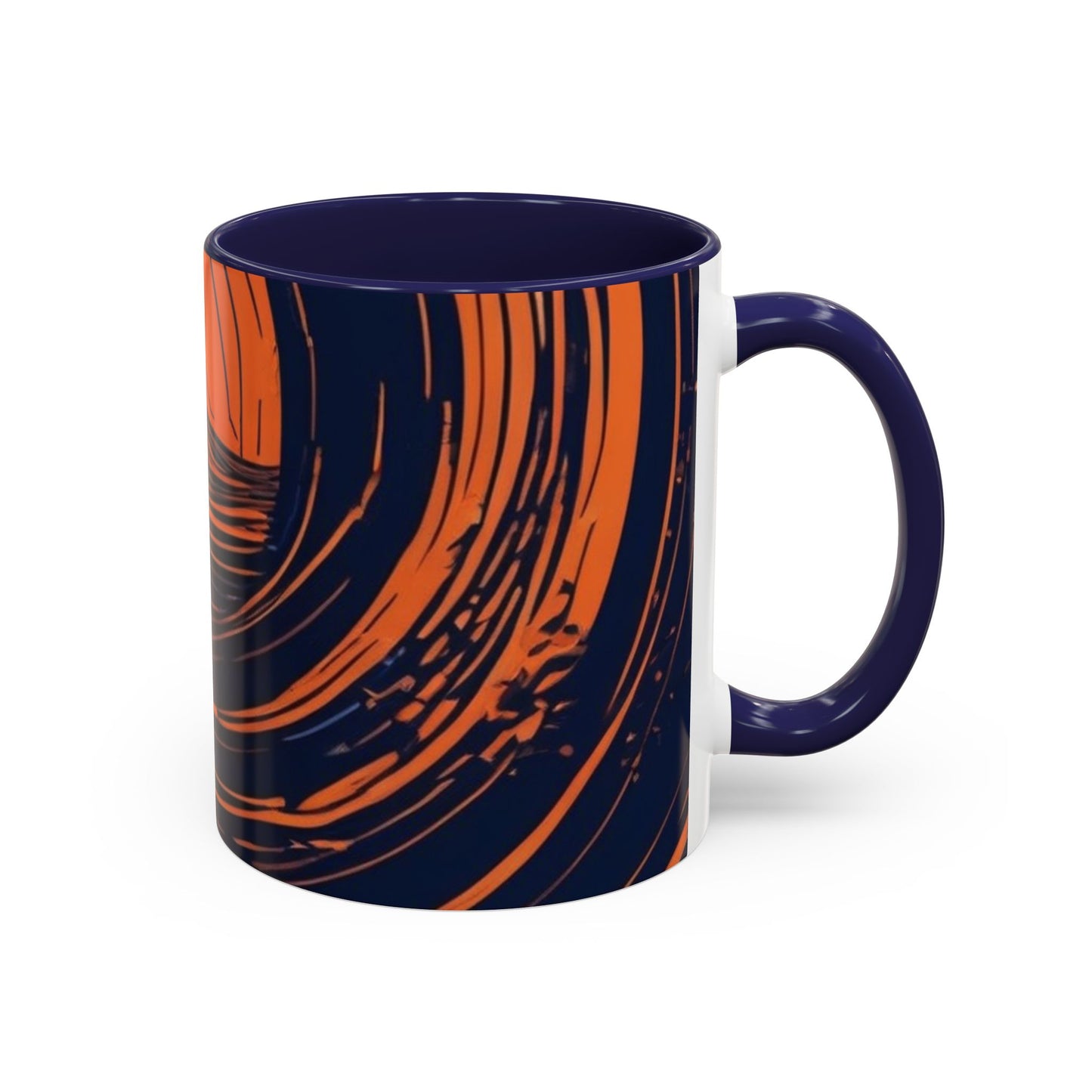 boostlete-rise-grind-icon-sunrise-speed-line-art-0202 — Accent Mug 11oz/15oz