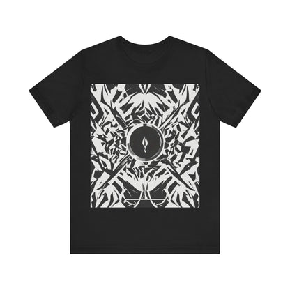 boostlete-am-crew-icon-flame-matte-geometric-0286 — Unisex Jersey Short Sleeve (B+C 3001)