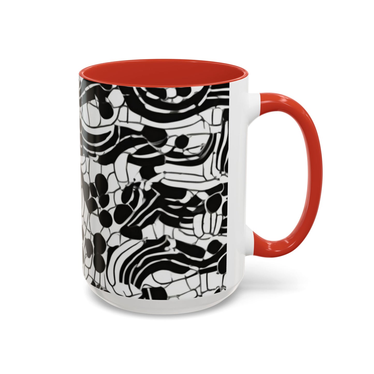 boostlete-rise-grind-pattern-dotted-line-art-0483 — Accent Mug 11/15oz