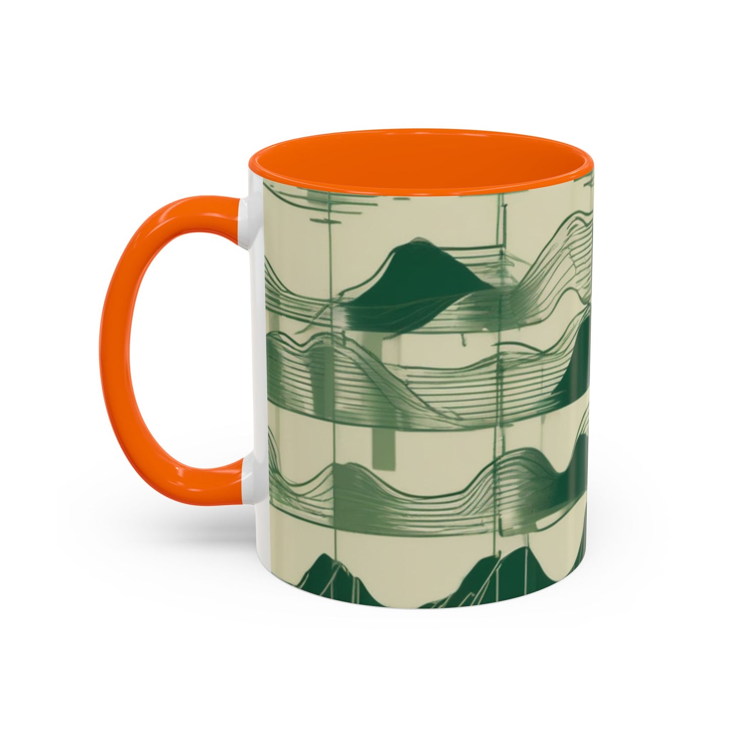 boostlete-mile-by-mile-pattern-audio-blueprint-0971 — Accent Mug 11/15oz