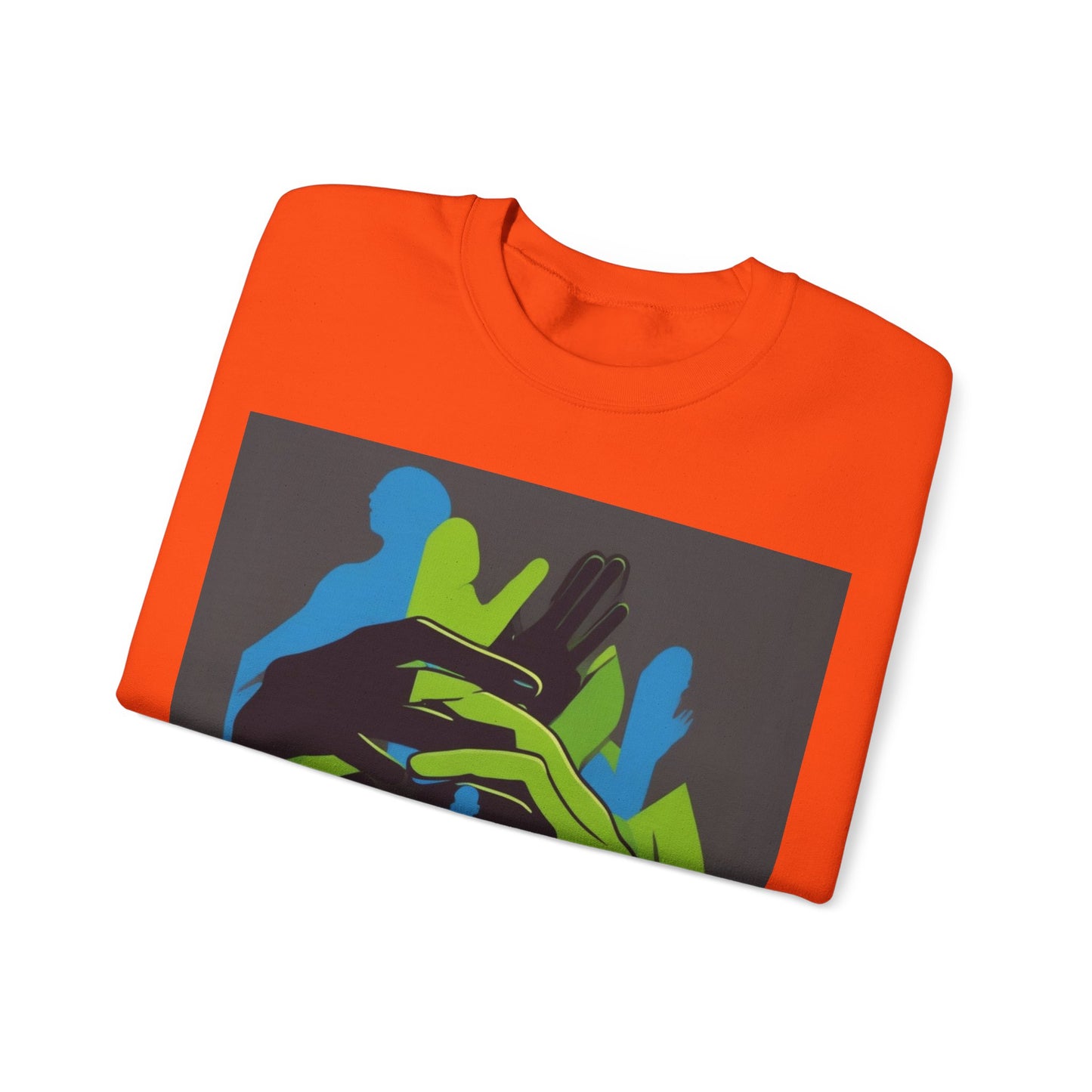 boostlete-mile-by-mile-scene-athlete-offset-modern-0824 — Unisex Heavy Blend Crewneck (G18000)