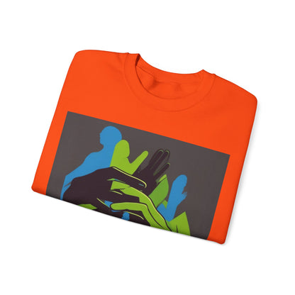 boostlete-mile-by-mile-scene-athlete-offset-modern-0824 — Unisex Heavy Blend Crewneck (G18000)
