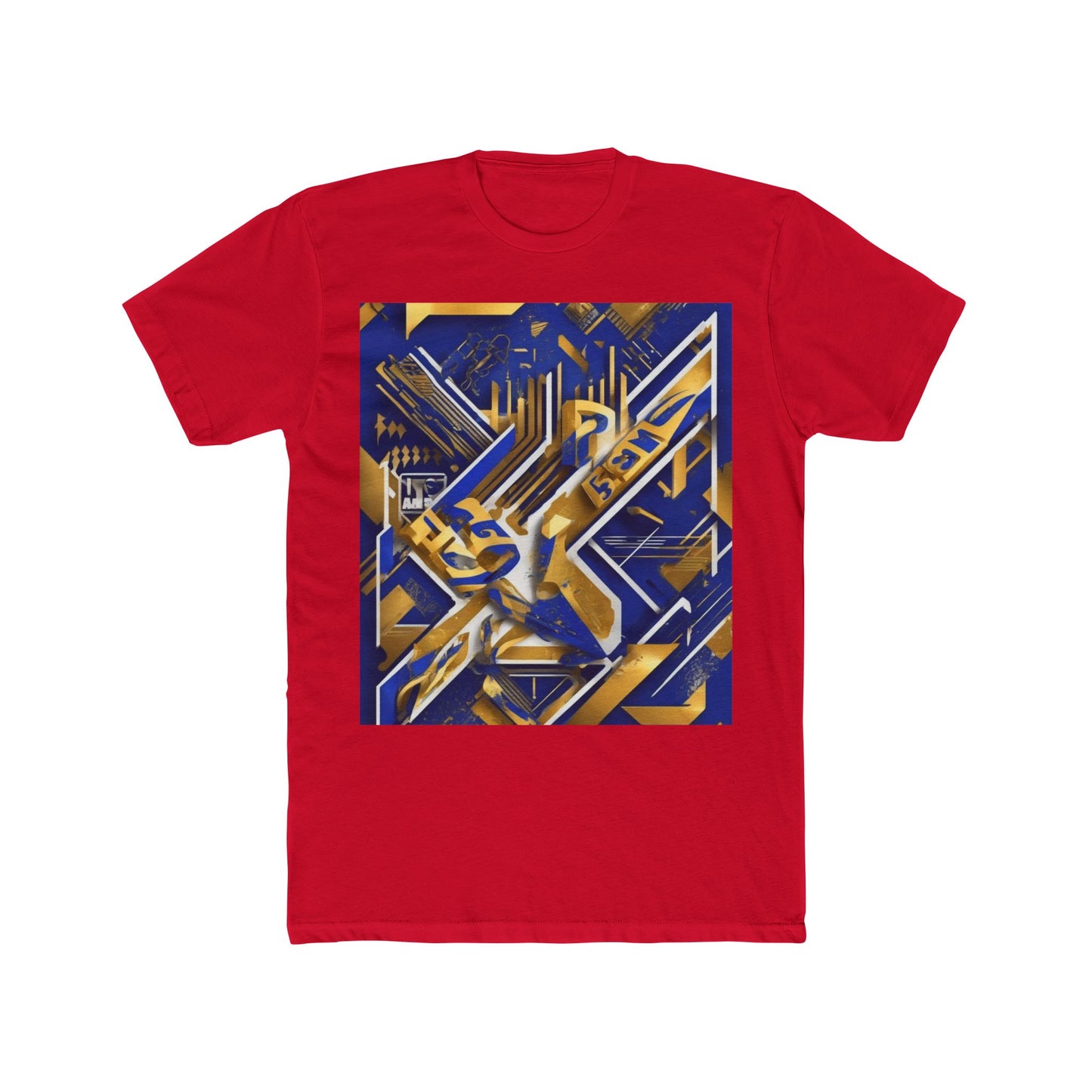 boostlete-am-crew-type-progress-beats-perfect-diagonal-modern-0209 — Unisex Cotton Crew Tee (NL 3600)