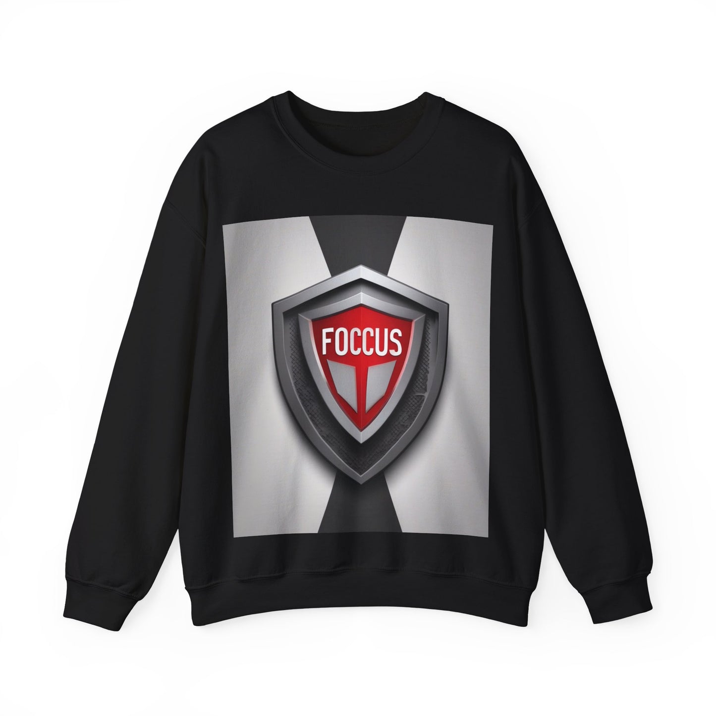 boostlete-mile-by-mile-icon-shield-soft-paper-0114 — Unisex Heavy Blend Crewneck Sweatshirt (Gildan)