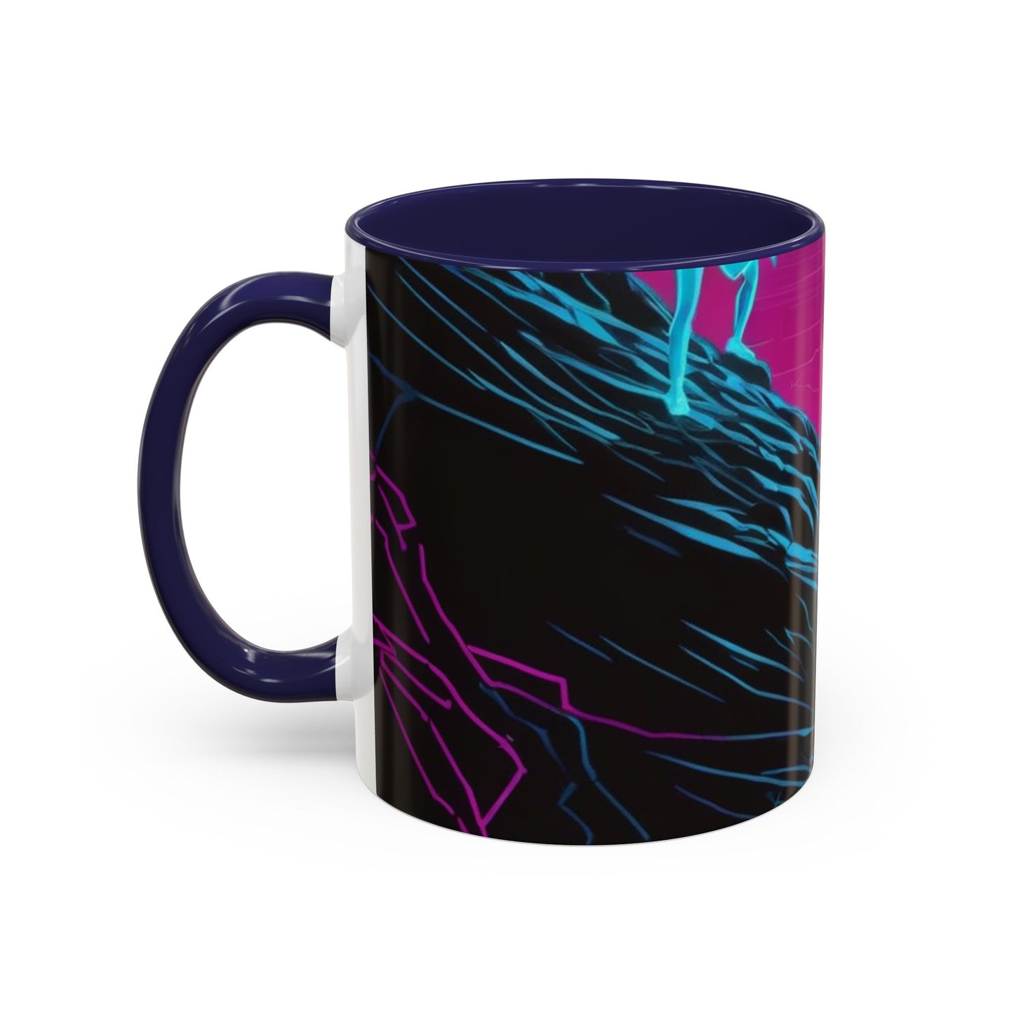 boostlete-boost-mode-scene-trail-neon-blueprint-0832 — Accent Mug 11/15oz