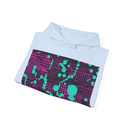 boostlete-pr-season-pattern-dotted-retro-0891 — Unisex Heavy Blend Hoodie (G18500)