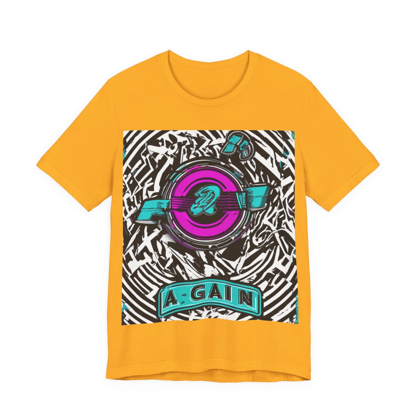 boostlete-boost-mode-type-again-badge-monoline-0293 — Unisex Jersey Short Sleeve (B+C 3001)