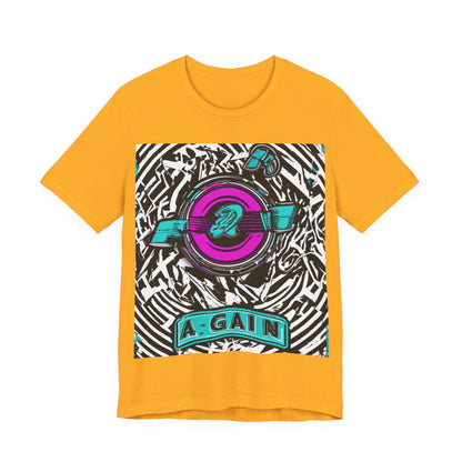 boostlete-boost-mode-type-again-badge-monoline-0293 — Unisex Jersey Short Sleeve (B+C 3001)