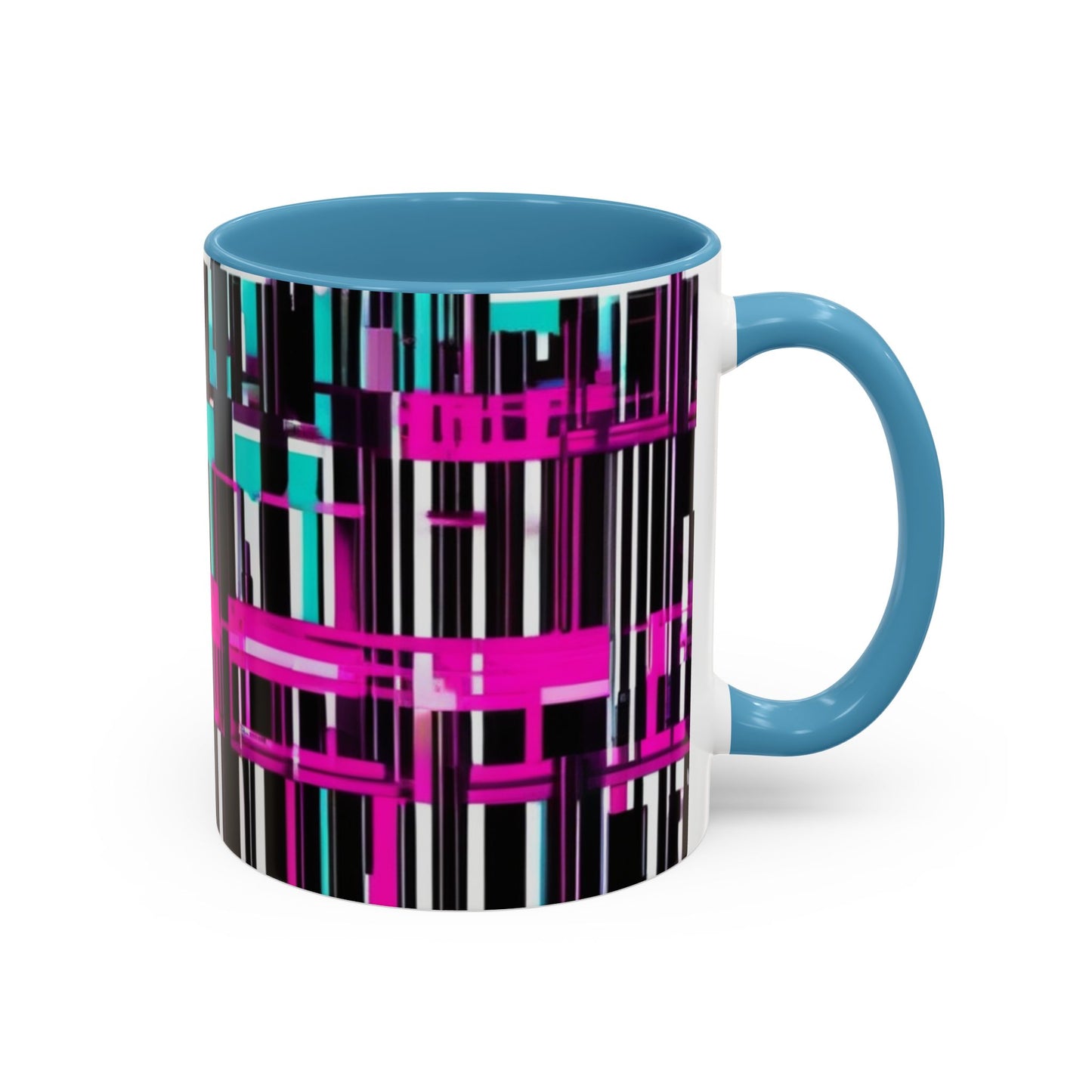 boostlete-am-crew-pattern-barcode-bold-0023 — Accent Mug 11oz/15oz